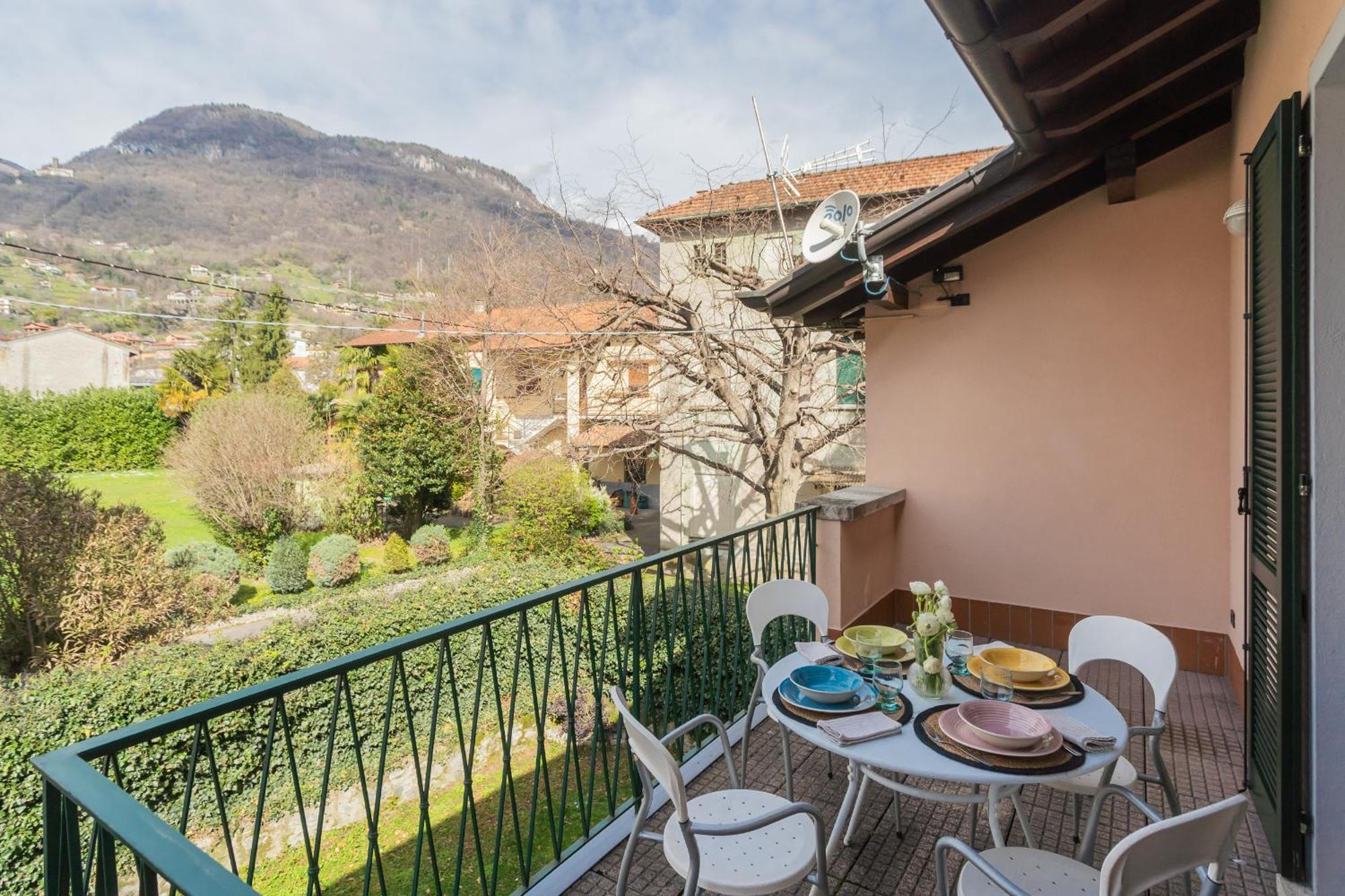 Ponente Balcony & Garden By Rent All Como Gravedona Eksteriør bilde